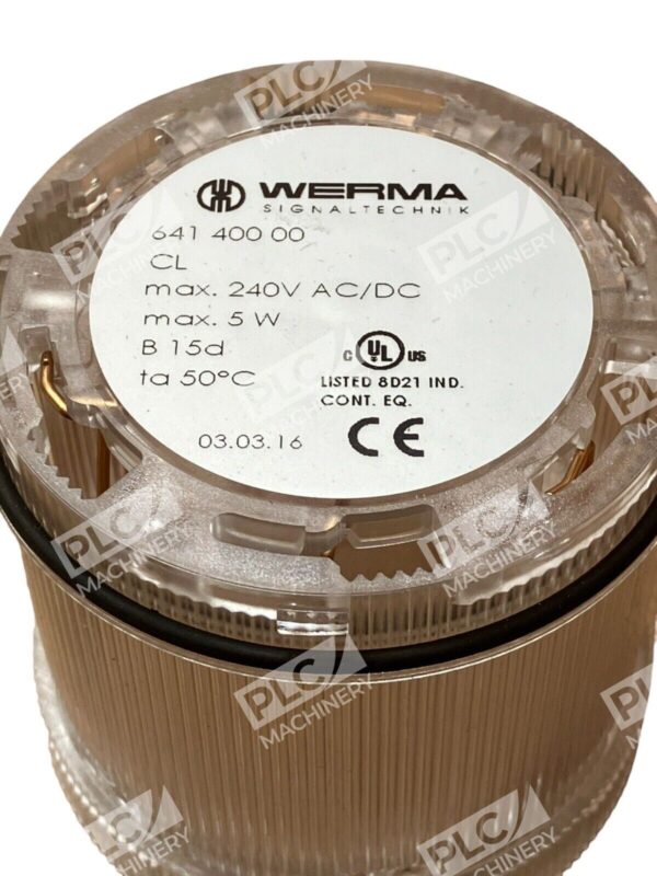 Werma 641 400 00 Clear Light Cover New - Image 3