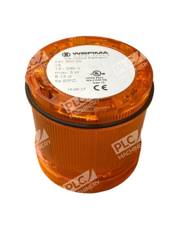 Werma 641 300 00 Yellow Orange Light Cover