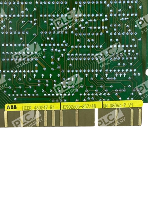 ABB HIER 460247 R1 HI902605-857/48 PCB Circuit Board UN 0806b-P V1 - Image 8