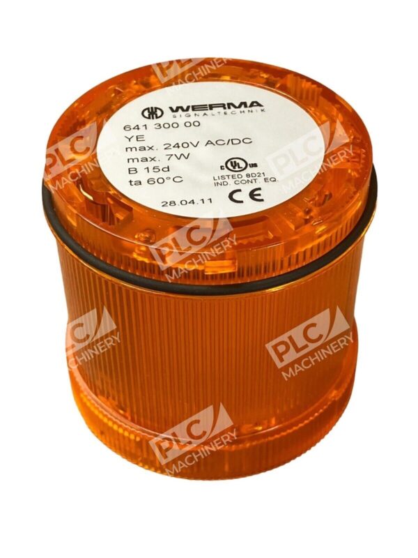 Werma 641 300 00 Orange Yellow Light Cover