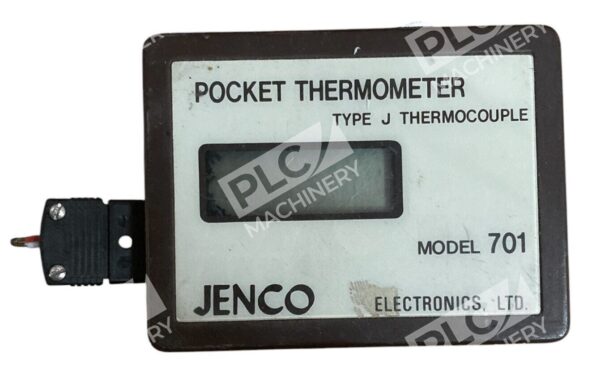 Jenco Type J Thermocouple Pocket Thermometer Model 701