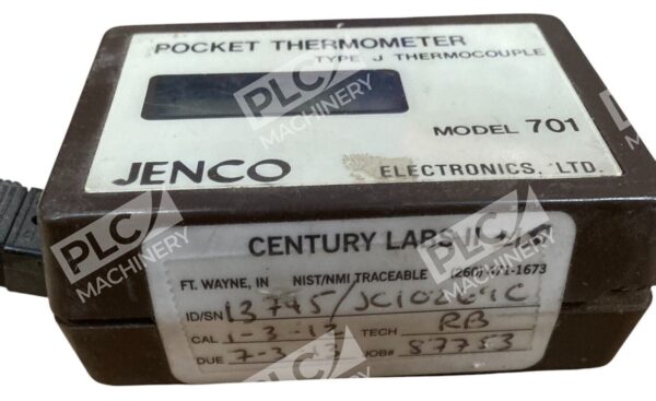 Jenco Type J Thermocouple Pocket Thermometer Model 701 - Image 2