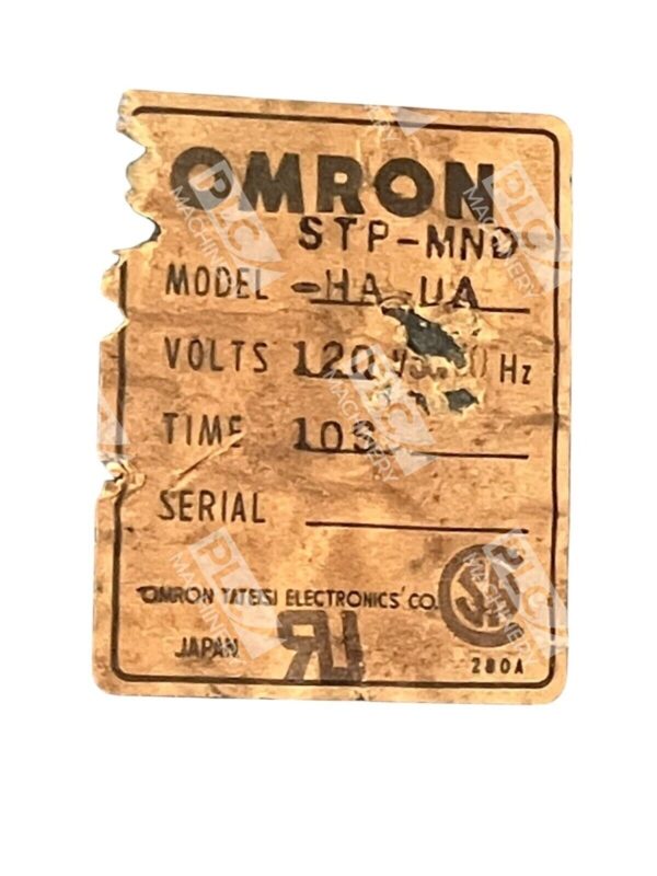Omron Synchronous Motor Driven Subminy Timer STP-MND-HA-UA - Image 2