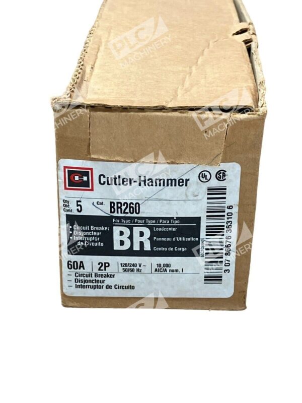 Cutler Hammer BR260 Circuit Breaker (Box of 2)