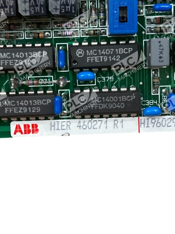 ABB HI960294-857/14 UN 0807c-P V1 PCB Circuit Board HIER 460271 R1 - Image 8