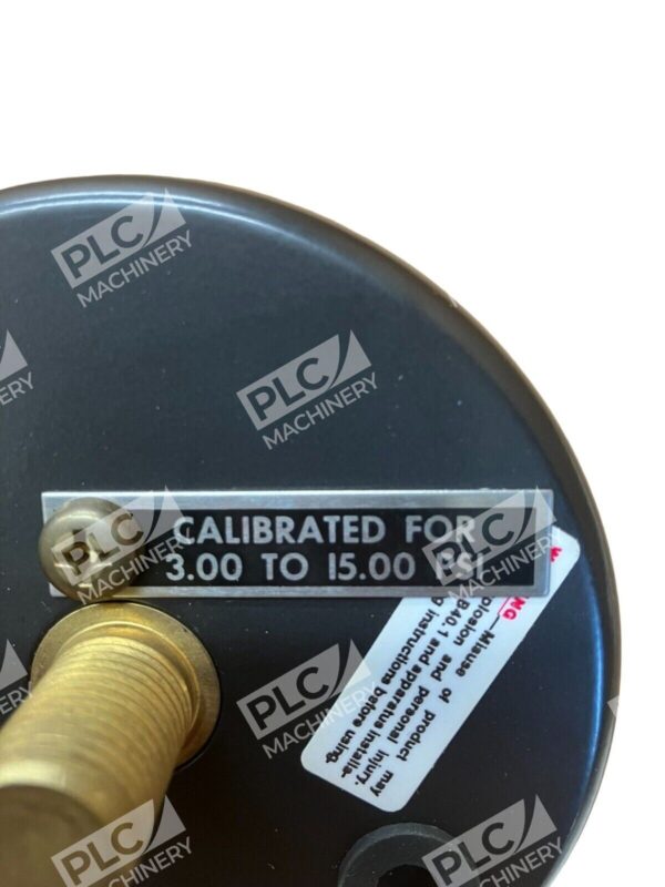 Moore Products 97 12 Receiver Gauge 25PSI Max Pressure Calibrated for 3 to 15PSI - Image 3