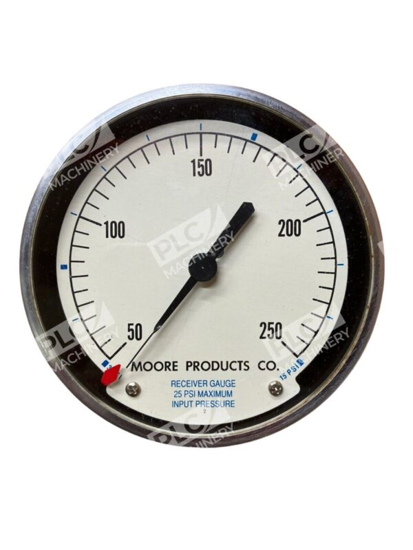 Moore Products 97 12 Receiver Gauge 25PSI Max Pressure Calibrated for 3 to 15PSI - Image 5