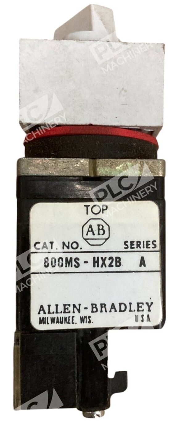 Allen Bradley 800M-XA /B 2 Position Selector Switch 800MS-HX2B /A