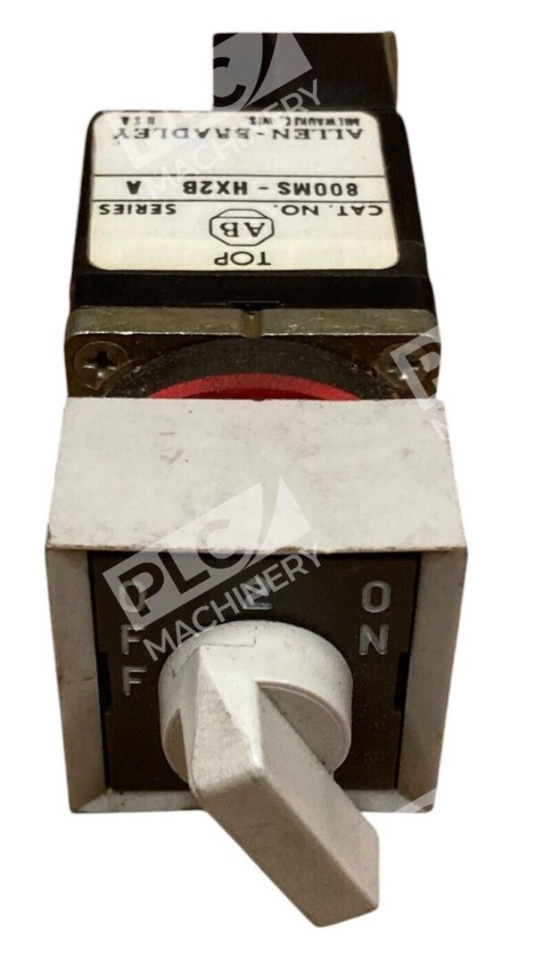 Allen Bradley 800M-XA /B 2 Position Selector Switch 800MS-HX2B /A - Image 2