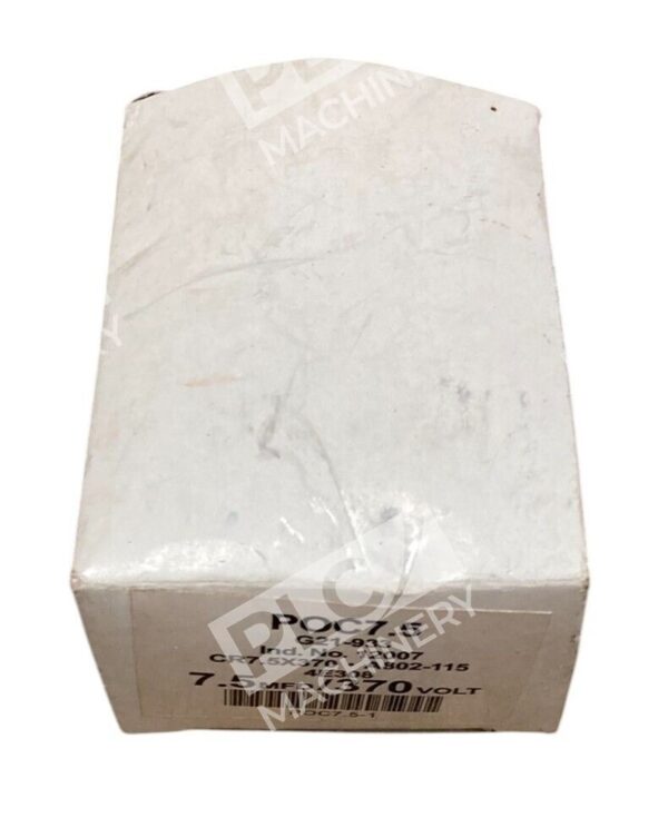 Packard G21-933 12007 CR7.5X370 A802-115 4E308 7.5MFD/370V SH Capacitor POC7.5 - Image 4