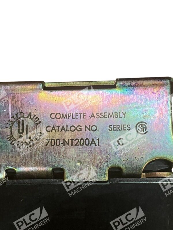 Allen Bradley Nema A300 Type N AC Relay 700-NT200A1 /C - Image 2