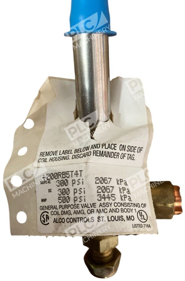 Alco Controls General Purpose Valve 200RB5T4T