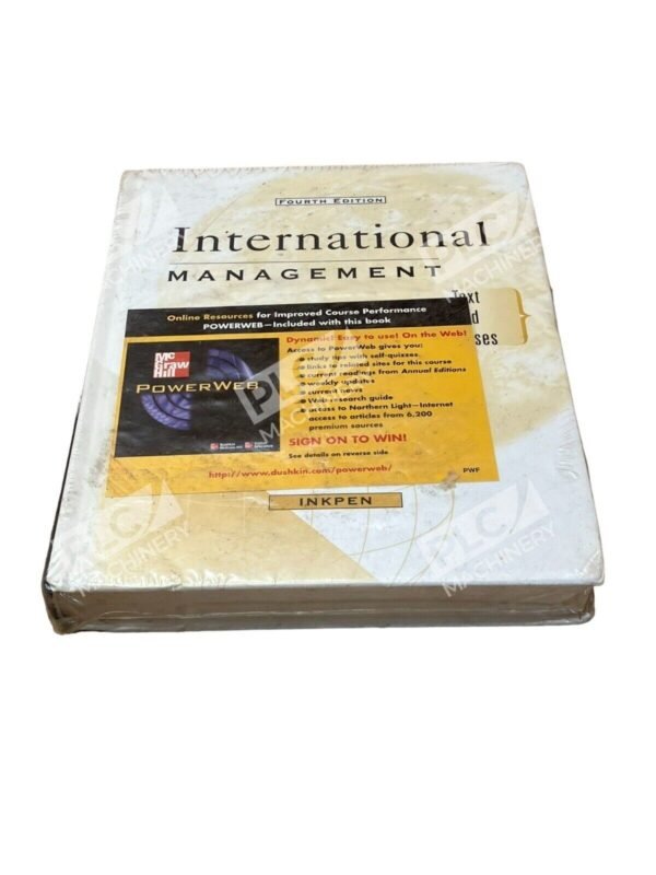 McGraw-Hill Irwin ISBN# 0-07-247644-3 International Management Text And Cases 4E