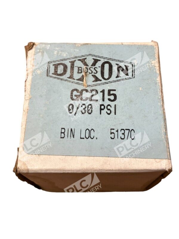 Dixon Boss GC215 0/30 PSI Pressure Gauge