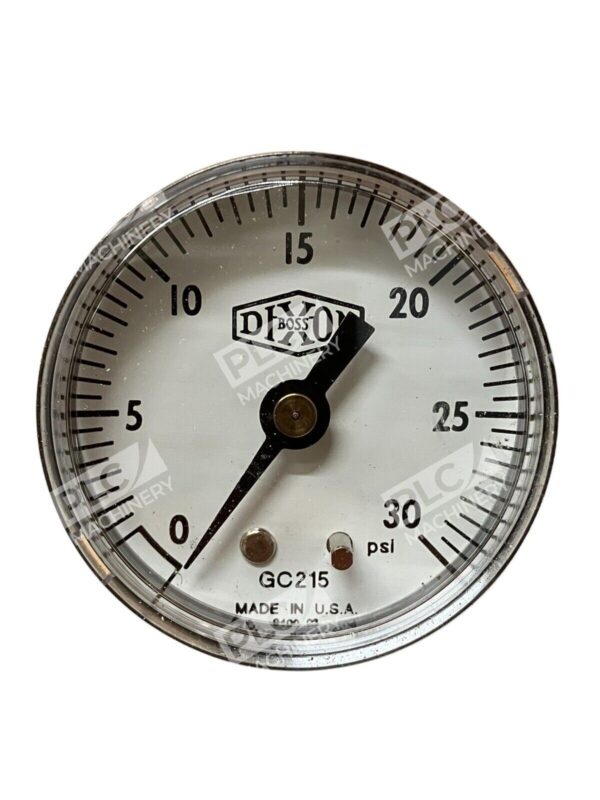 Dixon Boss GC215 0/30 PSI Pressure Gauge - Image 2