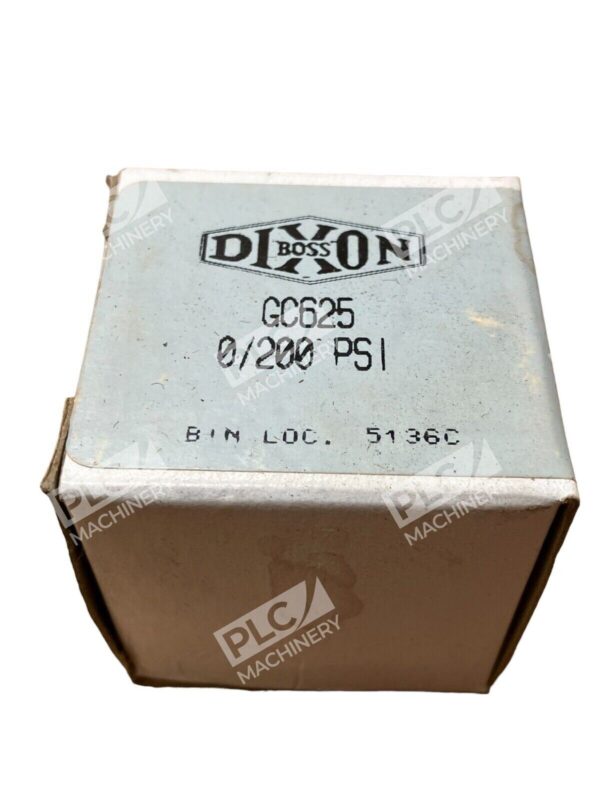 Dixon Boss GC625 0/200 PSI Standard Dry Gauge