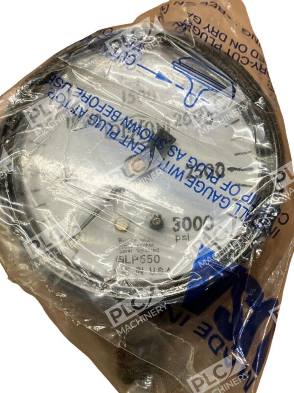 Dixon Boss GLP550 0/3000 PSI Pressure Gauge - Image 2