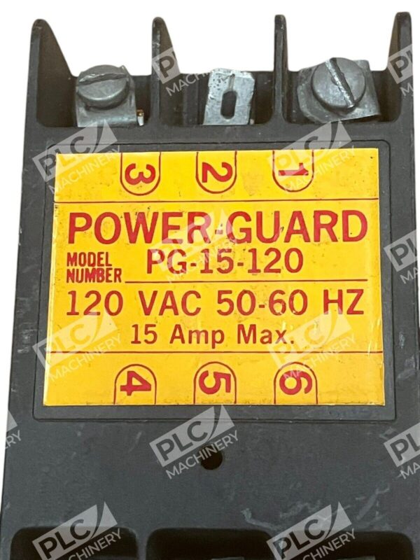 Power Guard 120VAC 50-60Hz 15A Intrinsically Safe Relay PG-15-120 - Image 2