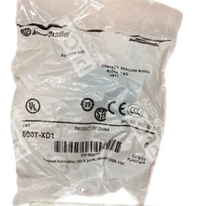 Allen Bradley Contact Shallow Block 800T-XD1 /D