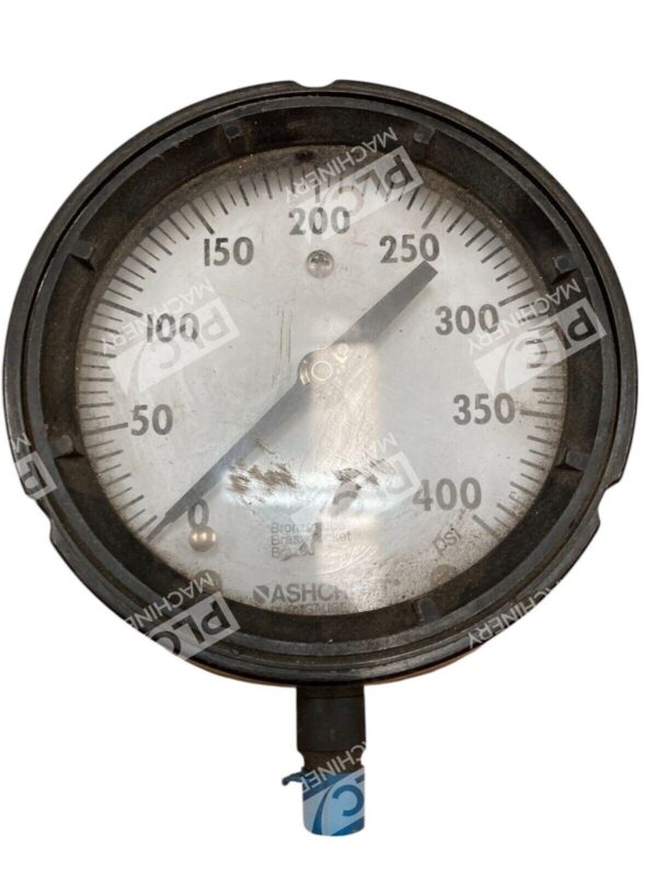 Ashcroft 250-2362-B 0-400PSI Pressure Gauge Q-4832