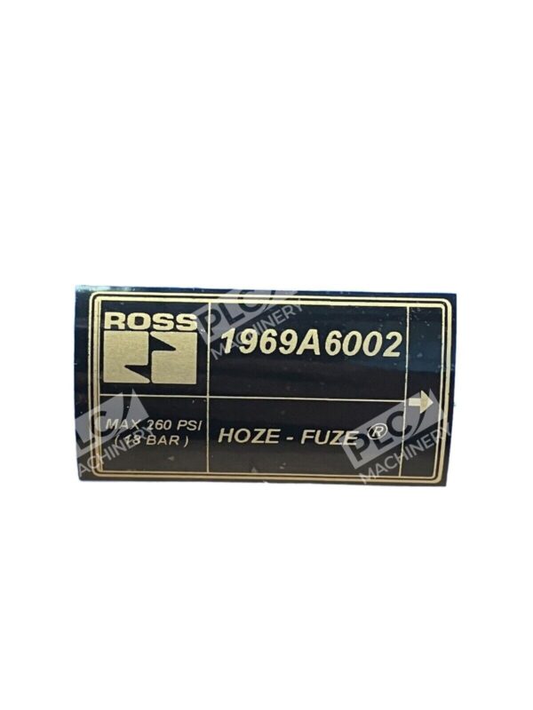 Ross Controls 1969A6002 Hoze-Fuze 1" NPT - Image 5