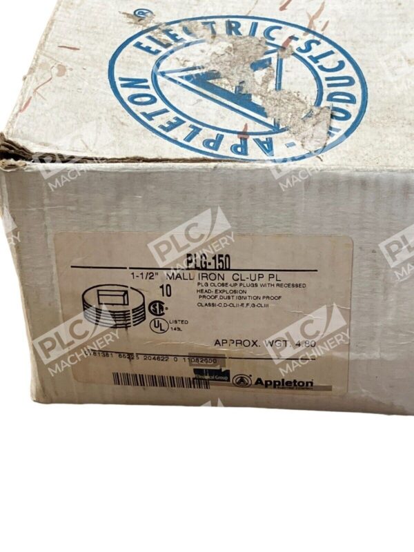 Appleton PLG-150 1-1/2" Mall Iron CL-UP PL (Box of 4)