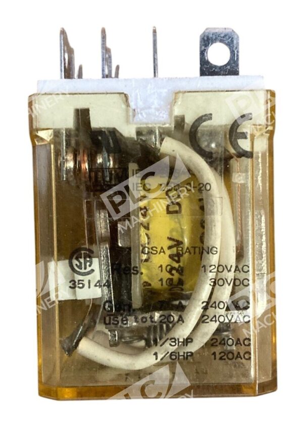 Idec 10A 120VAC DC24V Relay RH3B-U DC24V - Image 3