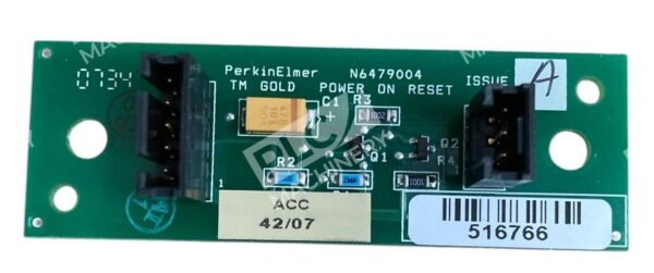 Perkin Elmer N6479001-1  ACC 42/07 516766 TM Gold Power On Reset N6479004