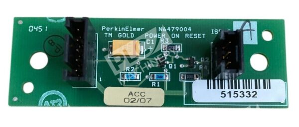 Perkin Elmer N6479001-1 Issue A ACC 02/07 515332 TM Gold Power On Reset N6479004