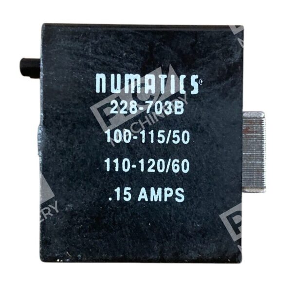 Numatics 0.15A 100-115/50 110-120/60 Solenoid Valve 228-703B