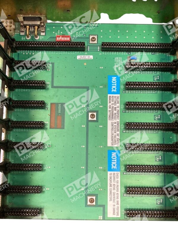 ALLEN BRADLEY 1771-A2B/B 96815110 A01 8 SLOT I/O CHASSIS - Image 4
