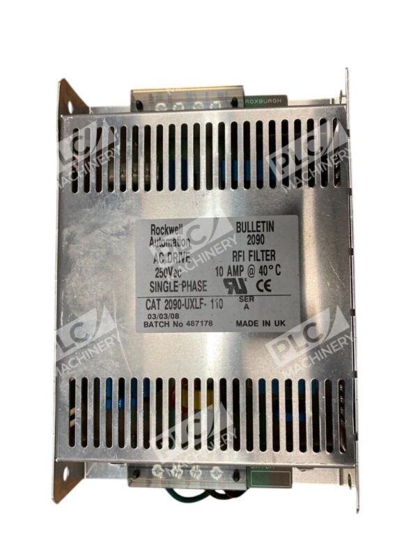 Rockwell Automation Allen Bradley 10A AC Drive RFI Filter 2090-UXLF-110 /A - Image 2