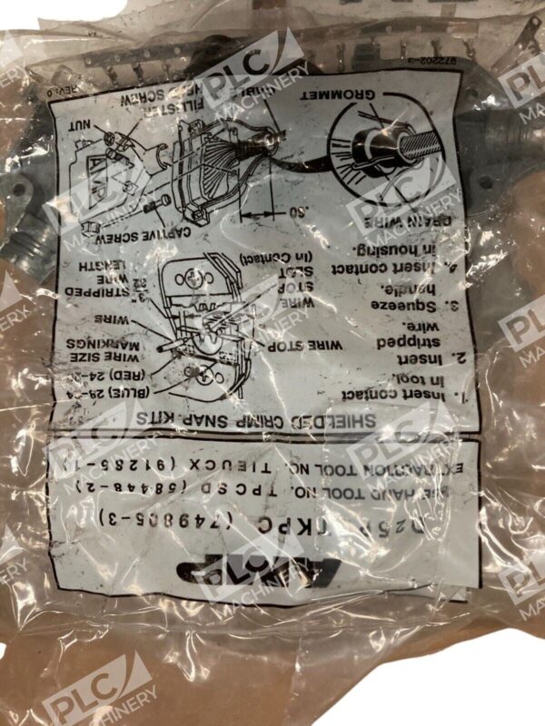 AMP 749805-3 Shielded Crimp Snap Kit D25PCTKPC - Image 2