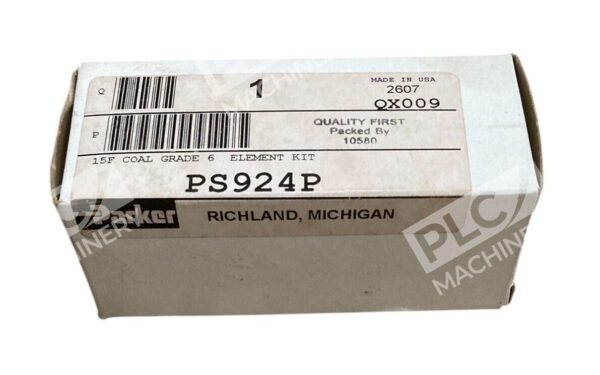 Parker 2607 QX009 15F Coal Grade 6 Element Kit PS924P