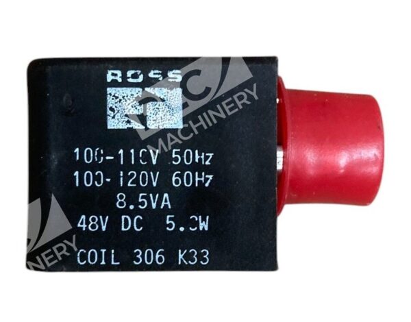 Ross 100-110V 50Hz 100-120V 60Hz 8.5VA 48VDC 5.8W Solenoid Coil 306 K33