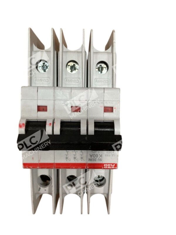 ABB 3 Pole 60A Circuit Breaker SU203M-K60 - Image 4