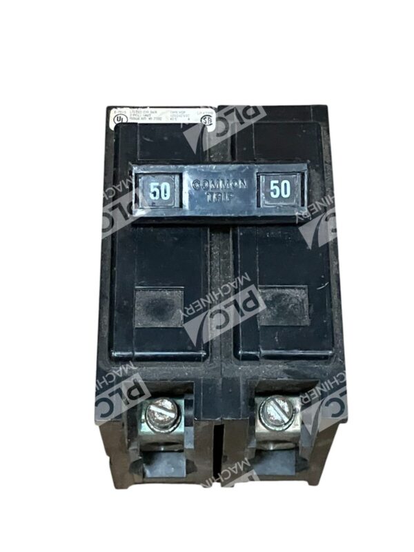 Westinghouse Type HQP 2 Pole 50A Circuit Breaker HQP2050