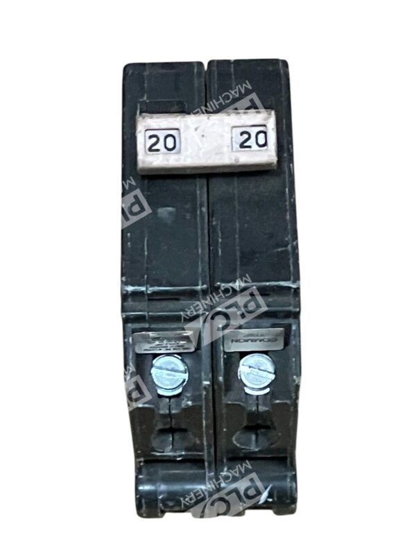 Cutler Hammer Type CH 2 Pole 20A Circuit Breaker CH220