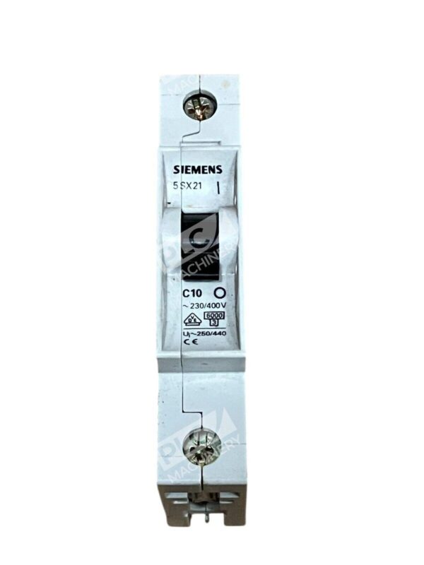 Siemens 5SX21-C10 1 Pole 10A Circuit Breaker 5SX2-110-7