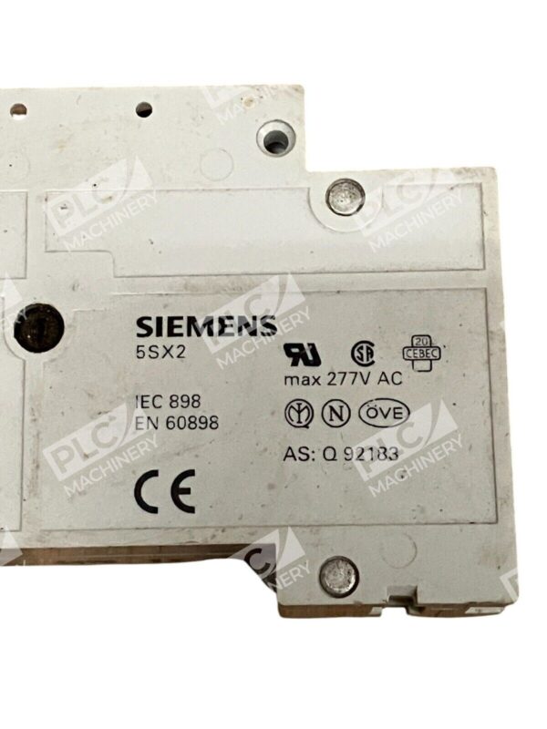 Siemens 5SX21-C10 1 Pole 10A Circuit Breaker 5SX2-110-7 - Image 2