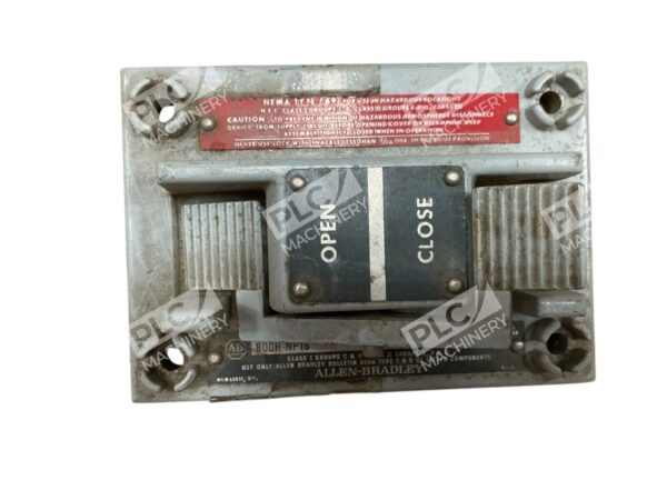 Allen Bradley Class I Heavy Duty Pushbutton Enclosure Cover 800H-NP16 /T - Image 3