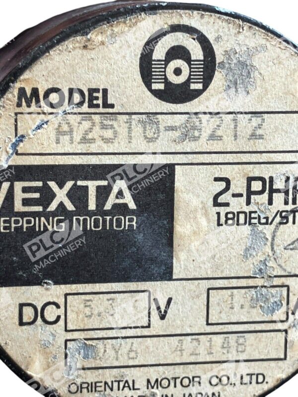 Oriental Motor 2-Phase 1.8Deg/Step 5.3VDC Vexta Stepping Motor A2510-9212 - Image 3