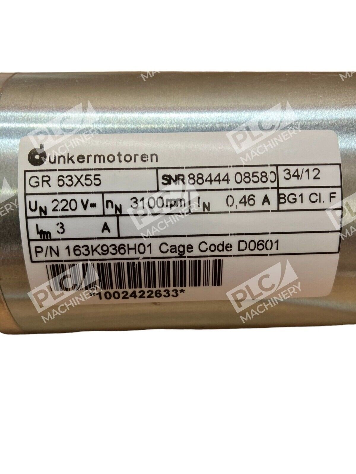 Dunkermotoren 6R 63X55 DC Gear Motor - Image 2
