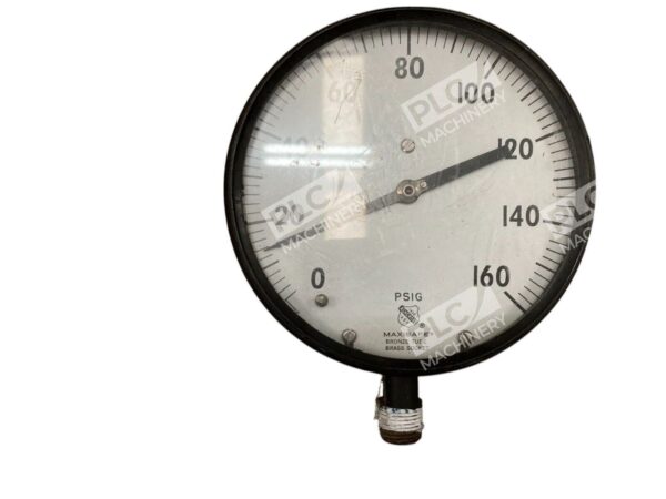 Ashcroft 0-160PSIG 1196012 Maxisafe Pressure Gauge 24749