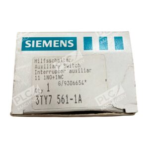 Siemens G/9306654 Auxiliary Switch 3TY7 561-1A