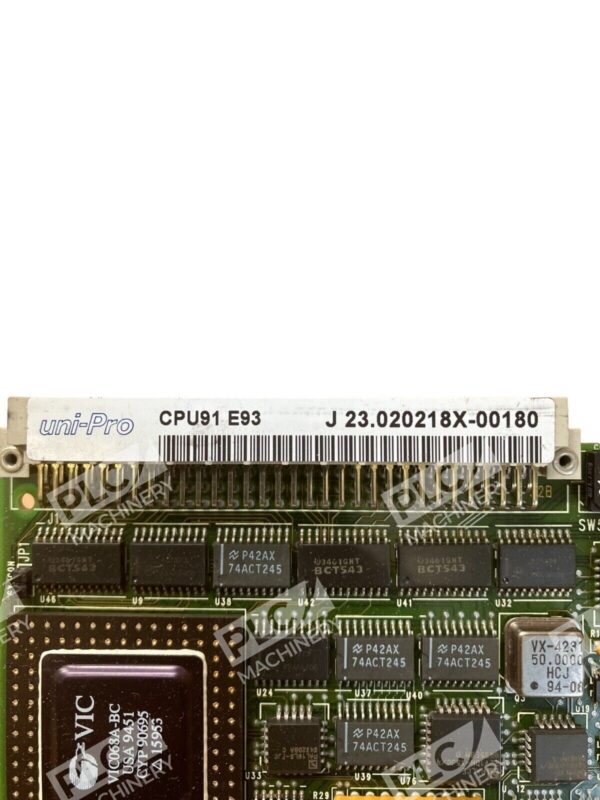 Uni-Pro CPU91 E93 J 23.020218X-00180 CPU PC Board - Image 2