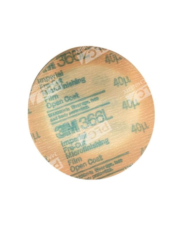 3M 05114 366L 40MIC 5"xNH Coated Abrasive Discs 84165 (Box of 50) - Image 4