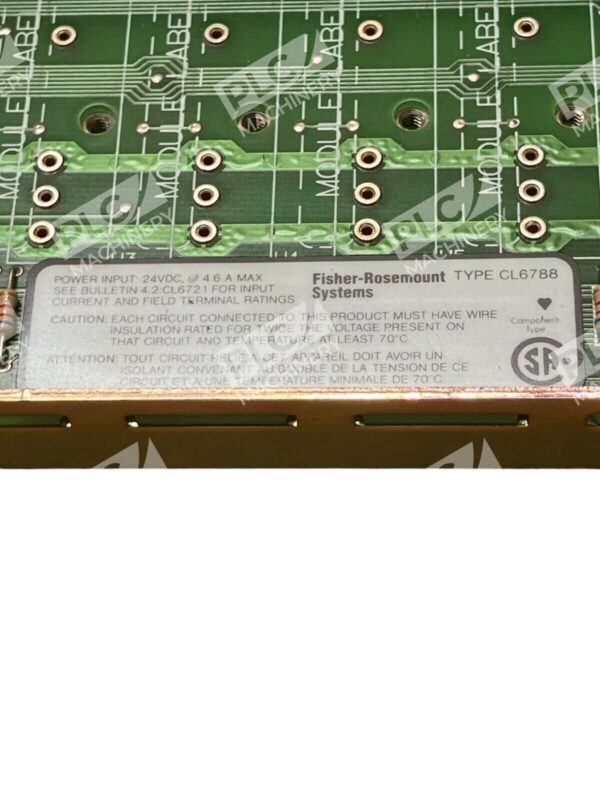 Fisher Rosemount Systems CL6788X1-A1 I/O Module CL6788 - Image 4