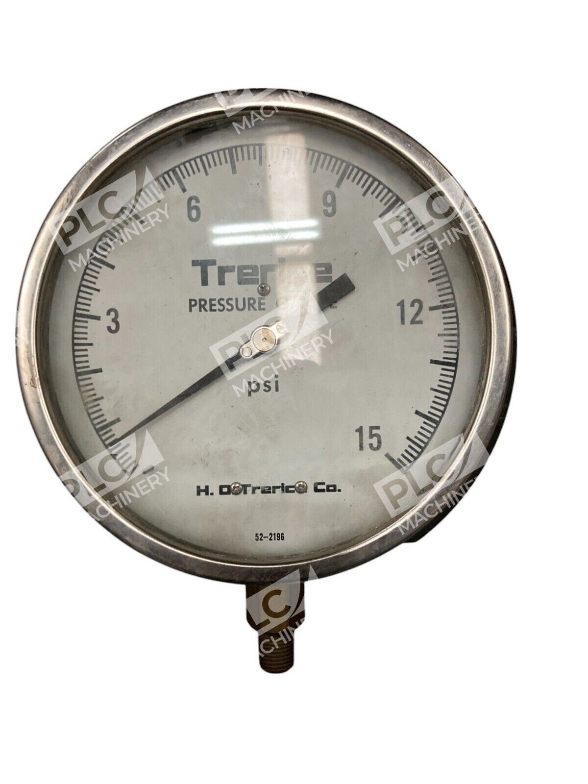 Trerice 0-15PSI Pressure Gauge 52-2196