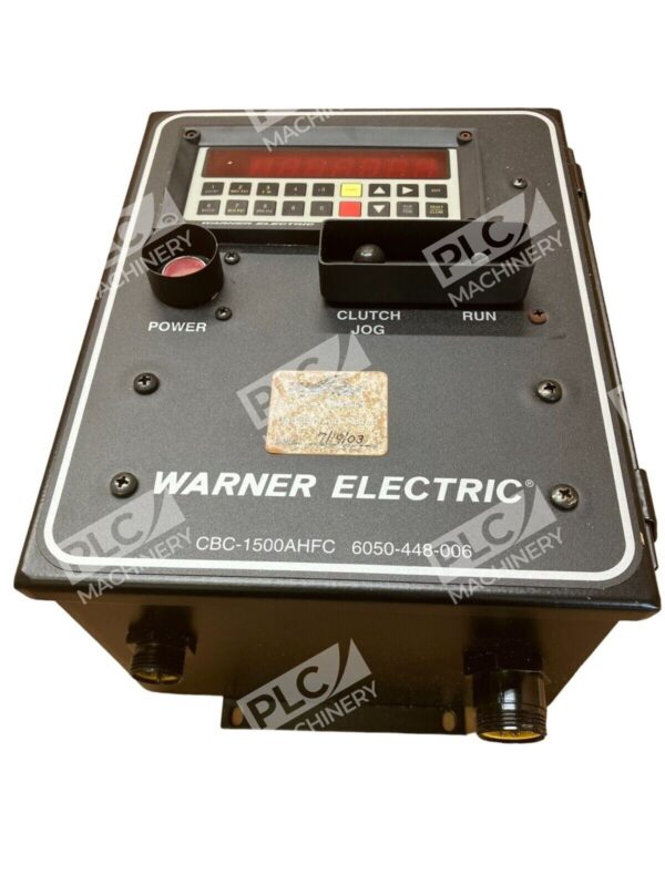Warner Electric CBC-1500 AHFC  6050-448-006 Clutch Brake Control System - Image 4